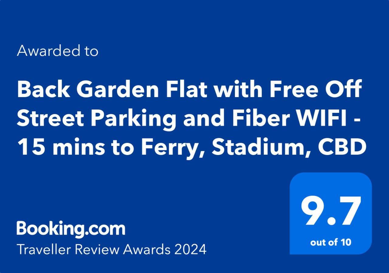 Back Garden Flat With Free On Street Parking And Fiber Wifi - 15 Mins To Ferry, Stadium, Cbd Wellington Exteriér fotografie